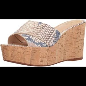 Vince Camuto Kessina Womens Wedge Sandal